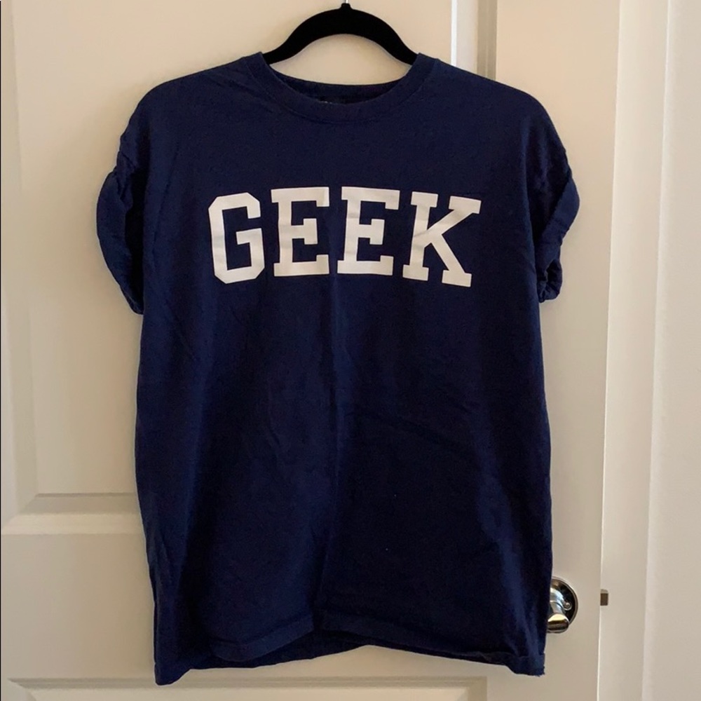 Topshop Geek tee